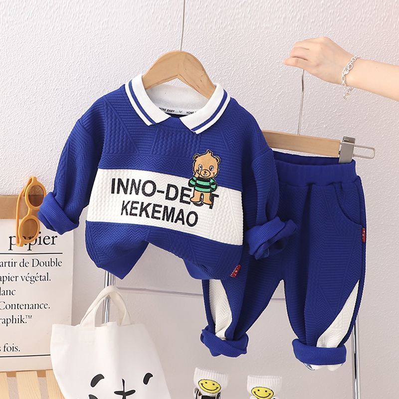 Traje de primavera para niños, ropa de bebé