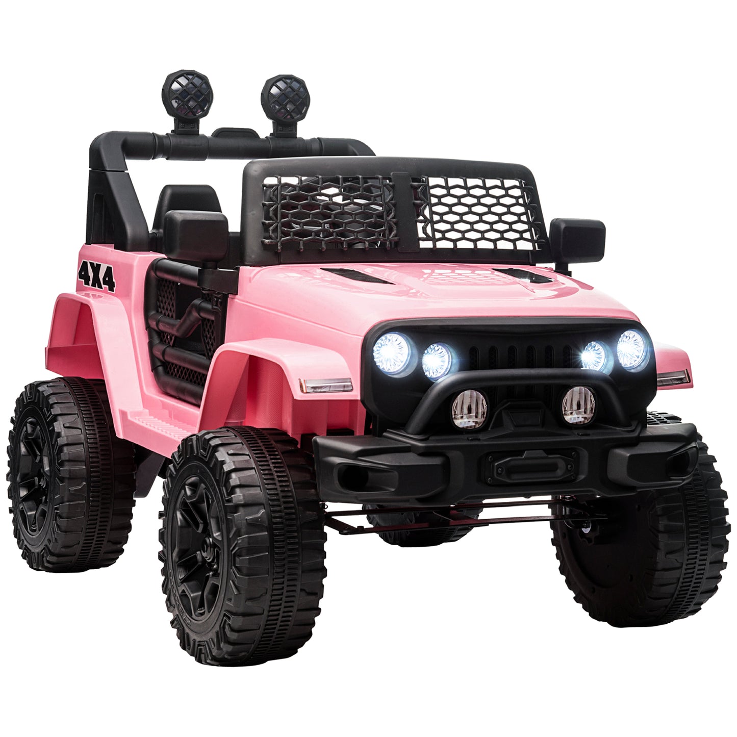 Electric Off-Road Truck 12V Kids Ride On With Remote Control MP3 Music Adjustable Speed
