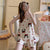 Women's Fashion Simple Camisole Homewear Pajamas Two-piece Set - Enfance-Heureuse