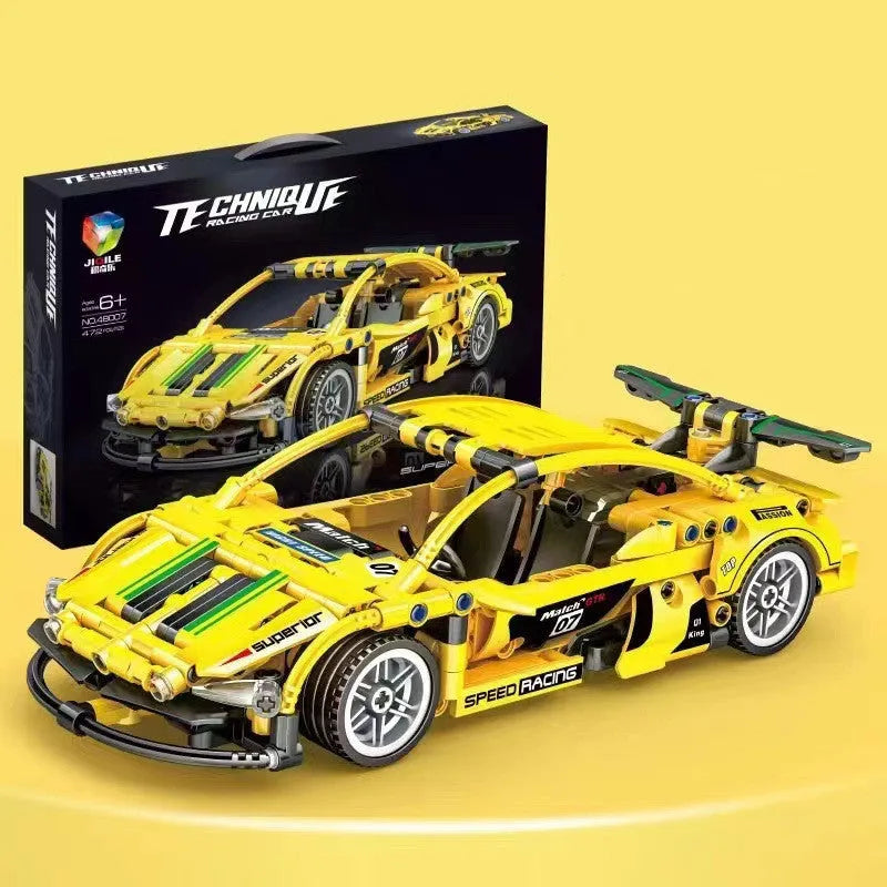 Children's Educational Assembled Racing Model Toys - Enfance-Heureuse