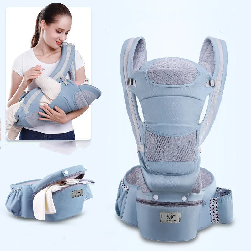 Ergonomique Porte-Bébé Infantile Bébé Siège Pour Hanche Hipseat Transporteur 3 Dans 1 Avant Face Ergonomique Kangourou Bébé Wrap Sling