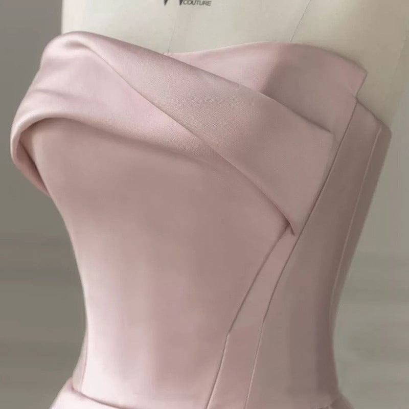 Light Luxury Annual Meeting Engagement Dress Bra - Enfance-Heureuse