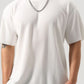 Men's Plus Size Round Neck Half Sleeve T-Shirt - Enfance-Heureuse