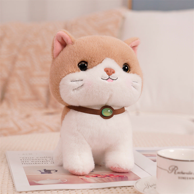 Creative Cute Simulation Cat Fighting Dog Doll Toys - Enfance-Heureuse