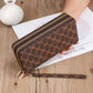 Long Wallet Clutch Mobile Phone Bag Coin Purse Zipper Bag Wallet - Enfance-Heureuse