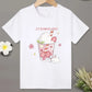 Children Boy T-shirt Clothes Casual Soft T-shirt Cute Cat Cartoon Pattern - Enfance-Heureuse
