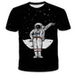 Digital Print Astronaut T-Shirt - Enfance-Heureuse