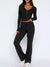 V-Neck Long Sleeve Top and Pants Set - Enfance-Heureuse