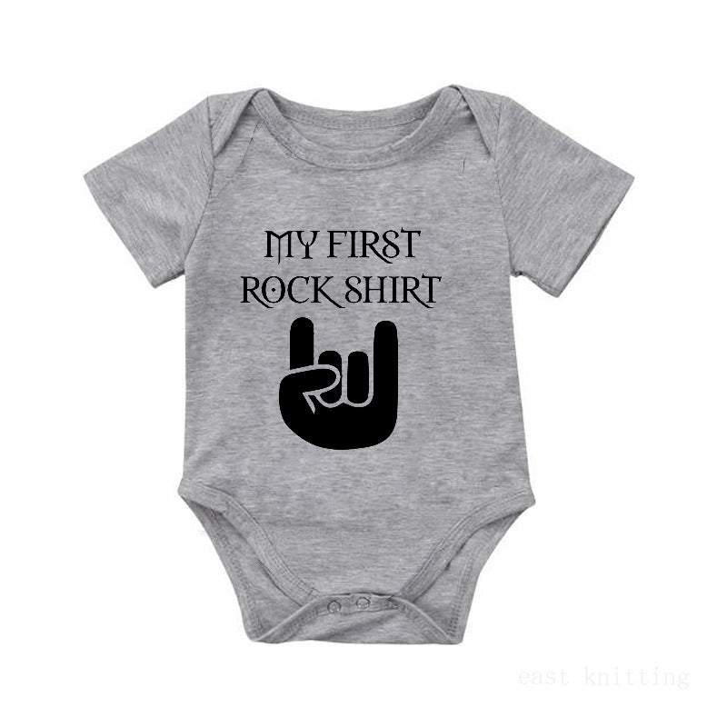 Finger letter romper - Enfance-Heureuse