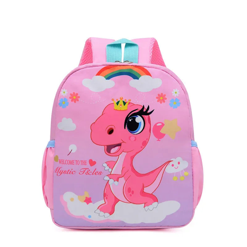 Kindergarten Men's And Women's Burden Reduction Decompression Anti-lost Fashion All-match School Bag Cartoon Student Schoolbag Wholesale - Enfance-Heureuse
