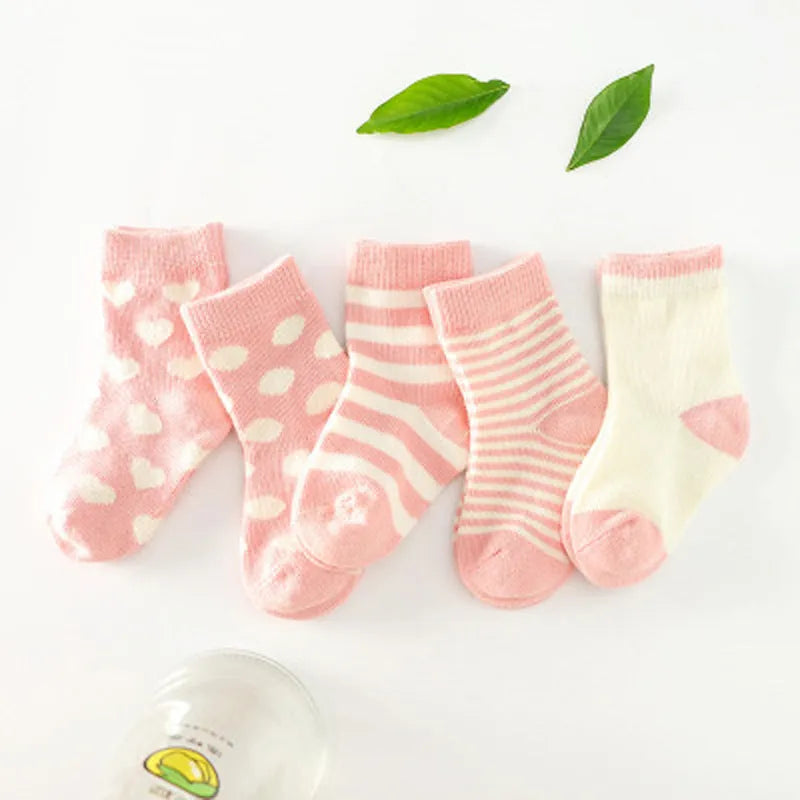 Chaussettes enfant tube en coton - Enfance-Heureuse