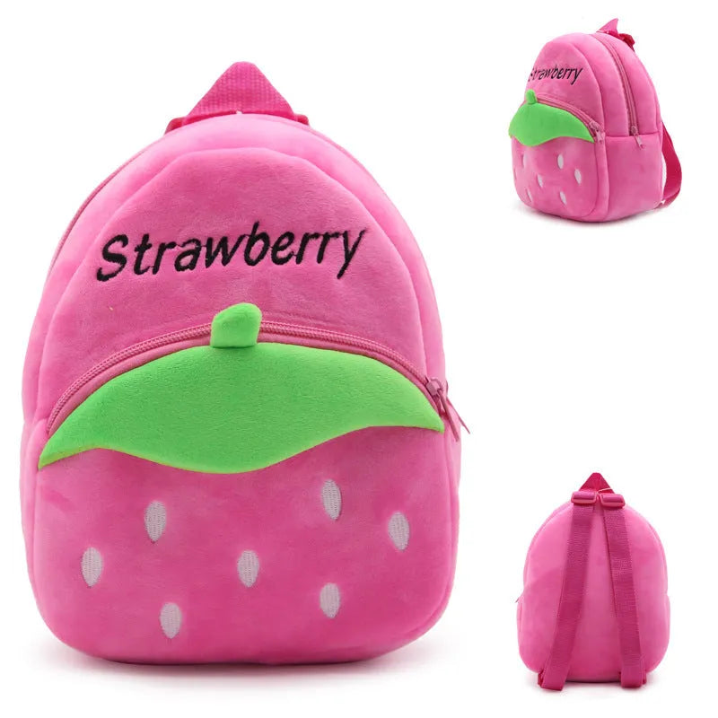Children baby baby baby backpack backpack backpack young strawberry nursery aliexpress foreign trade Taobao - Enfance-Heureuse