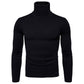 Winter Warm Basic Thermal Turtleneck Sweater Mens Solid Color Slim Fit Clothes Pullover Top - Enfance-Heureuse