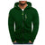 Men's Casual Zipper Hooded Sweater Solid Color Sports Fitness Jackets Cardigan - Enfance-Heureuse