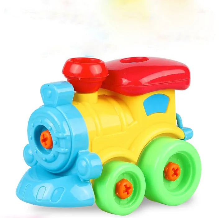 Démontage Blocs D'assemblage des Jouets DIY Moto Modélisation De Voiture Bâtiment Construction Noix Jouets Pour Enfants Cadeaux - Enfance-Heureuse