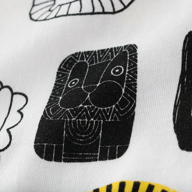 Children's Summer New Boys Short Sleeve T-shirt - Enfance-Heureuse