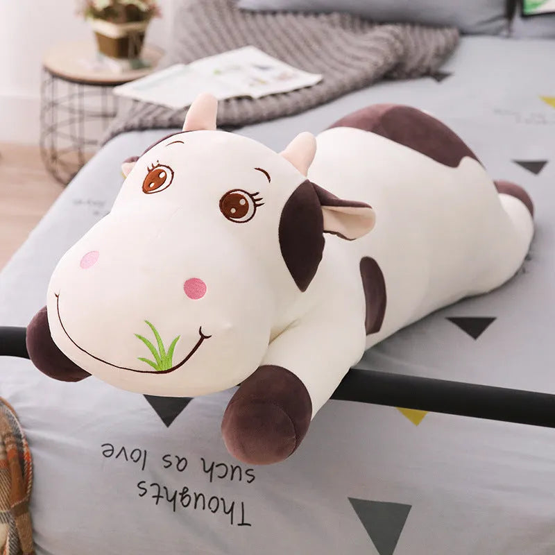 Cow plush toy pillow - Enfance-Heureuse