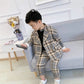 Small, medium and big kids plaid jacket - Enfance-Heureuse