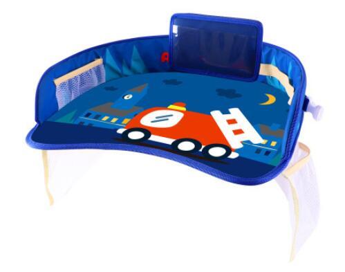 Children's toys storage waterproof table pouch car storage table dining table tray waterproof toy table - Enfance-Heureuse