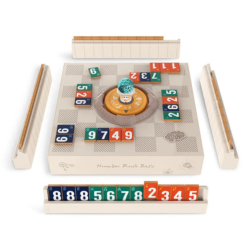 Family Interactive Math Board Game Concentration Digital Mahjong - Enfance-Heureuse