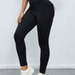 Ladies' Solid Color Pocket Decoration Fashionable Casual Pants - Enfance-Heureuse