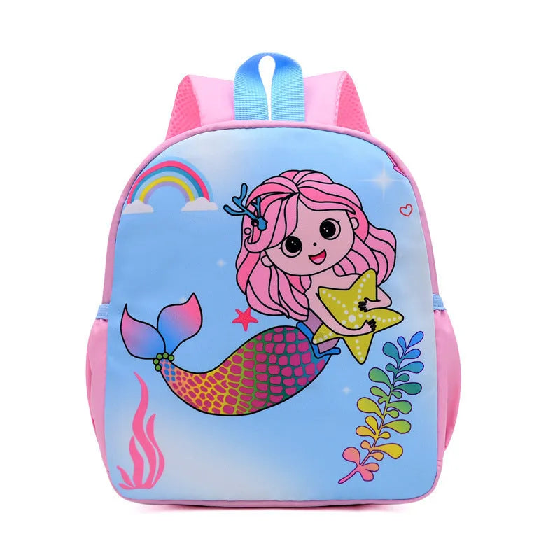 Kindergarten Men's And Women's Burden Reduction Decompression Anti-lost Fashion All-match School Bag Cartoon Student Schoolbag Wholesale - Enfance-Heureuse