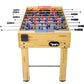 54-Inch Hurricane Foosball Table For Family Game Rooms With Light Cherry Finish, Analog Scoring And Free Accessories - Enfance-Heureuse