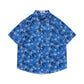 Retro Printed Shirt Short Sleeve Loose Design - Enfance-Heureuse