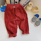 Children's Trousers Autumn And Winter Cotton Corduroy Trousers - Enfance-Heureuse