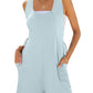 Comfortable Pocket Vest Jumpsuit Women - Enfance-Heureuse