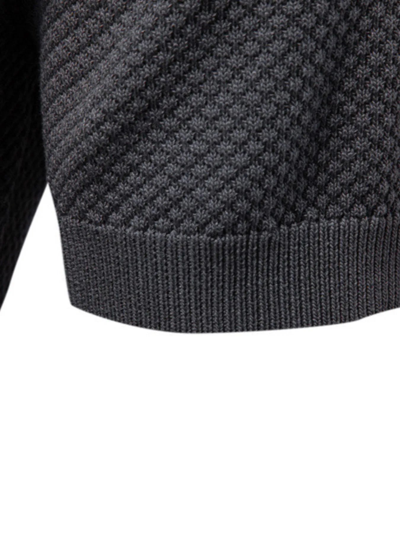 Men's Classic Textured Short Sleeve Polo Shirt - Enfance-Heureuse