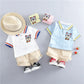 Children's clothing Korean short sleeve suit - Enfance-Heureuse