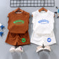 Children's Vest Suit Western Style Loose Children's Clothing - Enfance-Heureuse