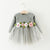 A031 new fall manufacturers selling children waist flowers long sleeved dress princess dress baby skirt - Enfance-Heureuse