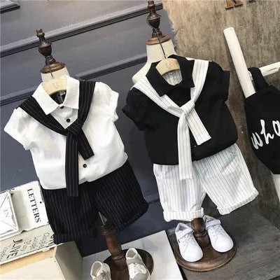 Two-piece boy summer suit - Enfance-Heureuse