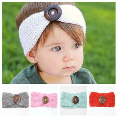 Baby wool headband hand-woven hair accessories - Enfance-Heureuse