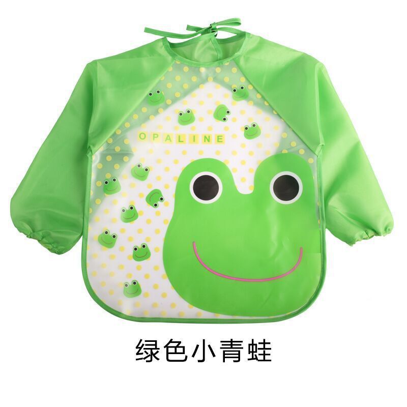 Children's Gown Long Sleeve Kids Waterproof Meal Baby Apron Painting Clothes Bib Protective Clothing - Enfance-Heureuse