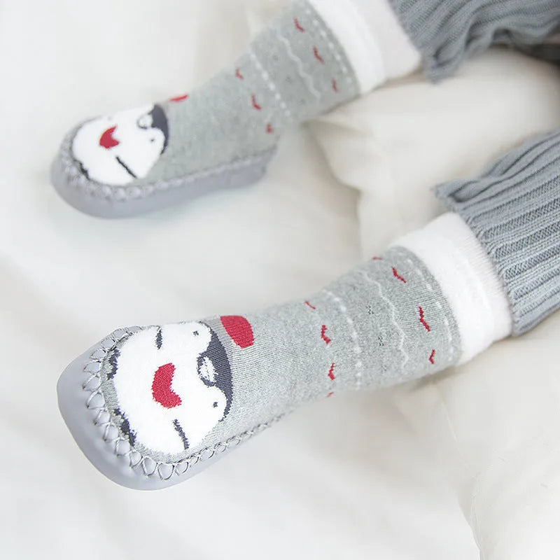New winter plush, Terry BABY TODDLER SOCKS, skid proof floor socks for children - Enfance-Heureuse