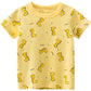 Children's Short-Sleeved T-Shirt Male Baby Clothes - Enfance-Heureuse