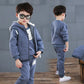 Three-piece fleece sweater - Enfance-Heureuse