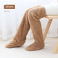 Over Knee High Fuzzy Long Socks Winter Warm Cold Leg Knee Joint Cold-proof Stockings Home Floor Sleeping Socks - Enfance-Heureuse