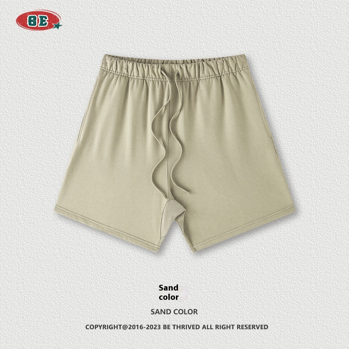 Earth Color Children's Shorts Street Tide Brand - Enfance-Heureuse