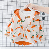 Radish printed children jacket - Enfance-Heureuse
