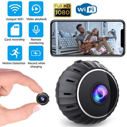 Mini Hidden Spy Nanny Camera Wireless Nanny Cam WiFi Home Security HD 1080P DVR - Enfance-Heureuse