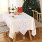 Christmas Snowflake Leaves Table Runner Table Decoration Decorations - Enfance-Heureuse