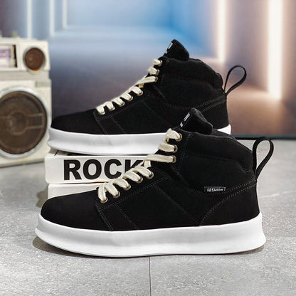 Chaussures de course décontractées, faciles à assortir, style rétro, pour l'automne et l'hiver