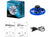 Mini Fingertip Gyro Interactive Decompression Toy Drone LED UFO Type Flying Helicopter Spinner Toy Kids - Enfance-Heureuse