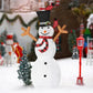 Lighted Snowman Christmas Yard Decorations, Pre-lit Snowman And Birds With 170 LED White Lights And Stakes For Xmas Outdoor Holiday Indoor Decor Lighted Holiday Displays - Enfance-Heureuse
