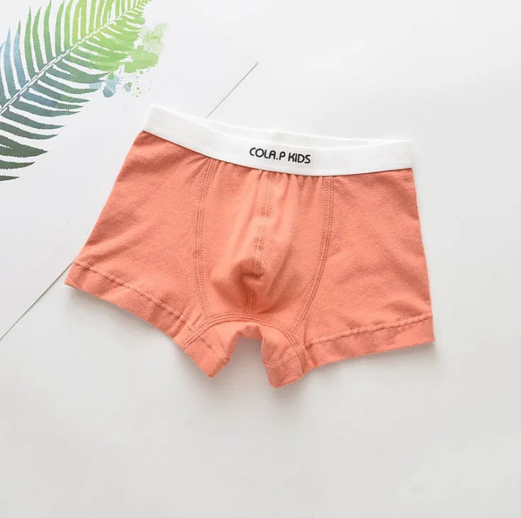 Cola Poire de Garçon Solide Couleur Boxeur - Enfance-Heureuse