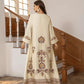 Elegant Floral Printed Abaya Middle Eastern Muslim Clothing For Women